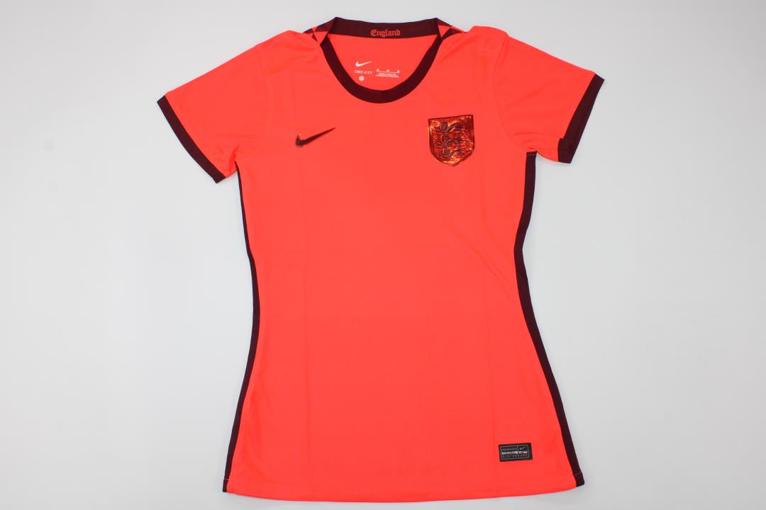 AAA Quality England Woman 2022 Away Red Soccer Jersey